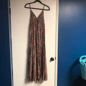 Boho Style spaghetti strap lightweight sundress